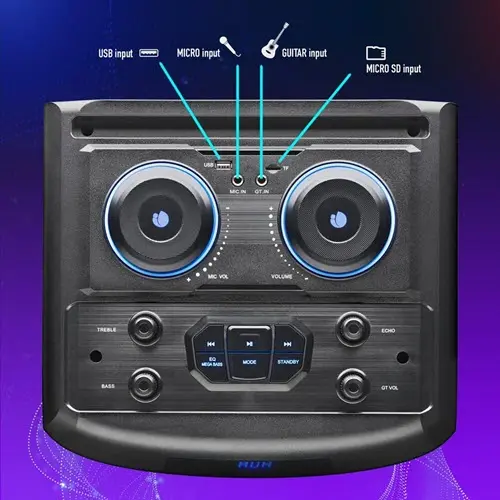 Altavoz portátil NSG Wild Dub 2 