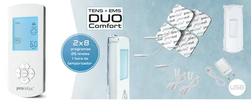 Aparato de electroestimulación Prorelax