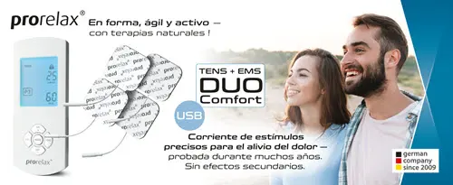 Aparato de electroestimulación Prorelax