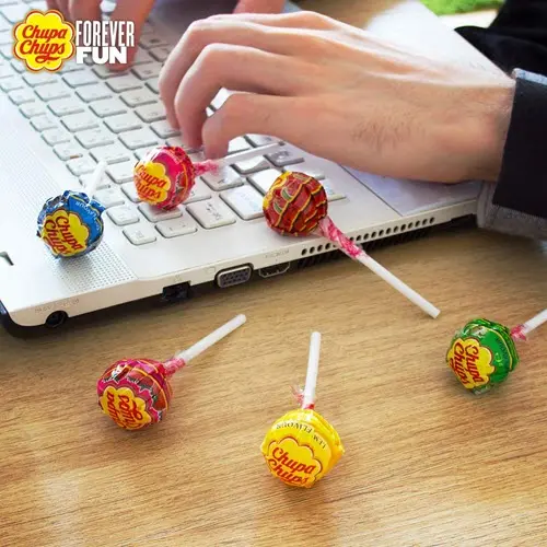 caramelo con palo Chupa Chups