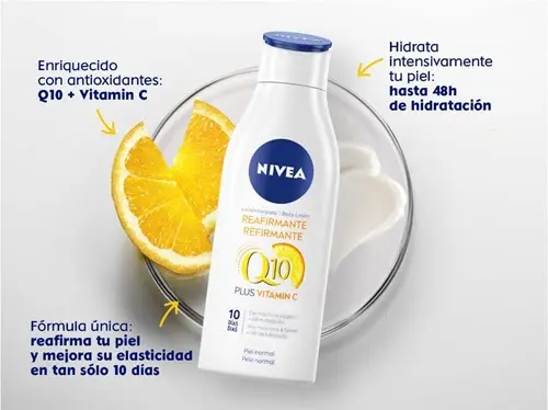 Loción reafirmante Nivea Q10