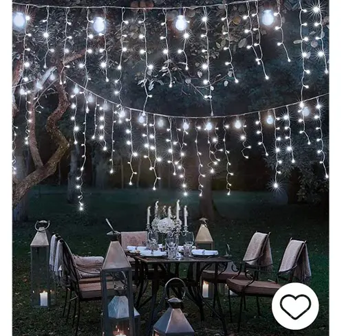 Luces colgantes de Navidad 