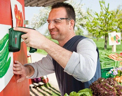 Grapadora a batería