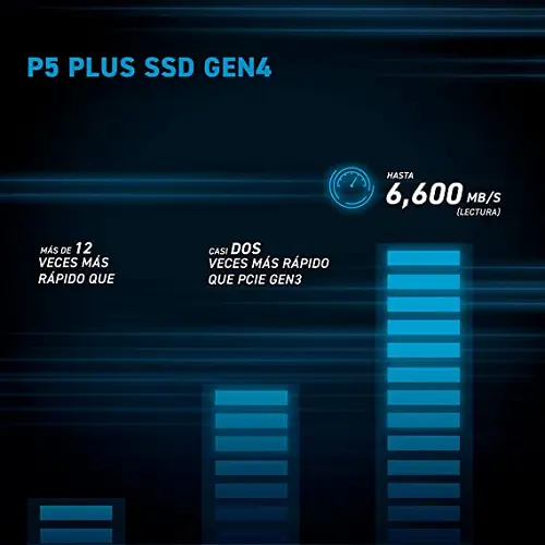 SSD Crucial P5 Plus 500GB 
