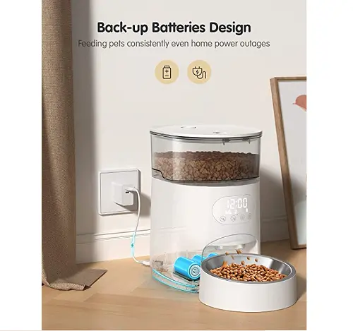 Comedero automático para gatos