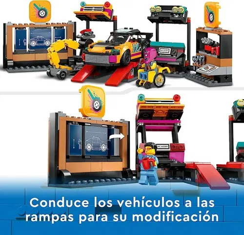 taller mecánico lego