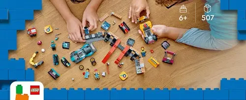 taller mecánico lego